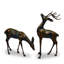 Dakota Animals Weather Resistant Metal Garden Statue