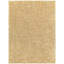 Yellow Modern Shaggy Rug, Plain Easy to Clean Rug For Living Room, Dining Room, Bedroom, Kitchen-1094071778