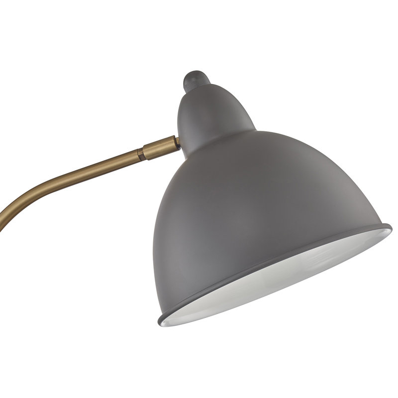 Werner 54'' Gold LED Task Floor Lamp