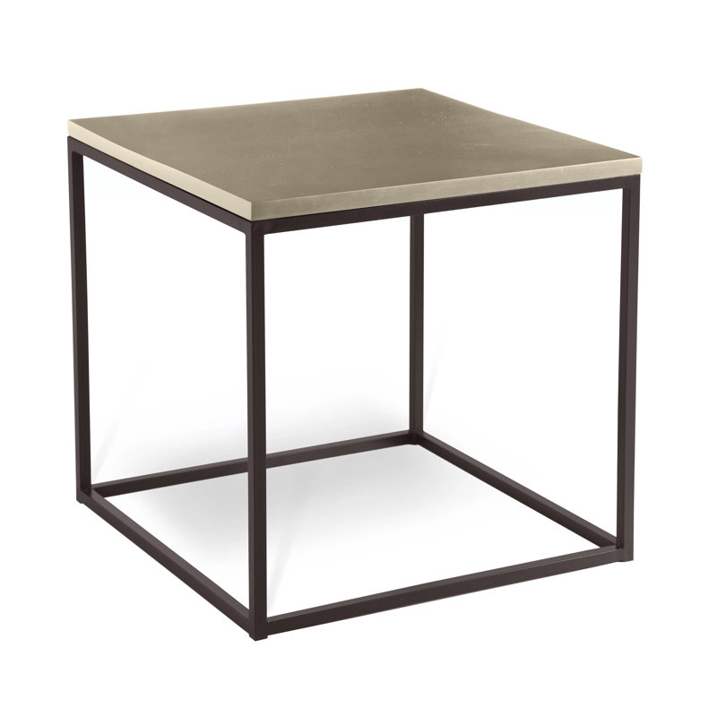 Table de bout Chaplin, Alpin, Anthracite