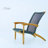 Cantera Teak Outdoor Adirondack Chair