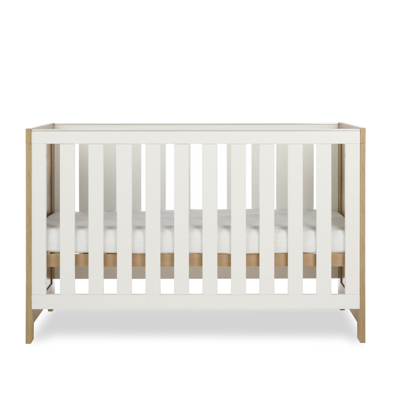 Nika Cot Bed, Oak/White