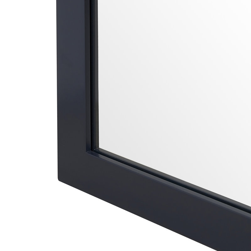 Miroir ARIEL, L 30 po x P 0,8 po x H 40 po, Bleu minuit