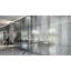 Tela Gray 11.63" x 35" Decorated Glass Tile