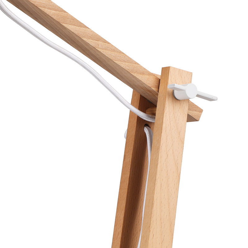 Lampe de table à bras pivotant à DEL 4 lumières Gallego