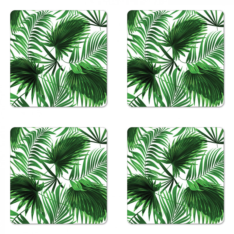 Sous-verre palm leaf
