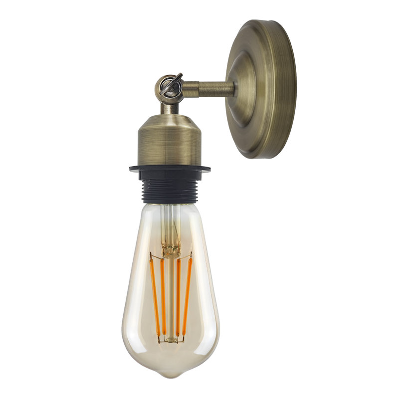 Berkeley Wall Sconce, Green Brass