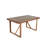 U_Style High-Quality Acacia Wood Outdoor Table And Chair Set, Suitable For Patio, Balcony, Backyard(Old  Sku:WY000396AAA)
