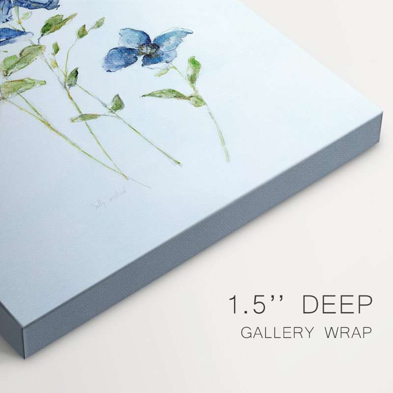 Toile tendue Blue Wonders I-Premium Gallery - prête à être accrochée, H 27 po x l 36 po