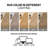 Contemporary Bordered Weather Resistant Reversible Indoor/Outdoor Area Rug-594014664