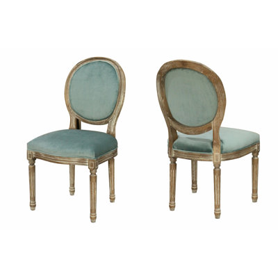 Chaise de salle à manger rembourrée Clematite
