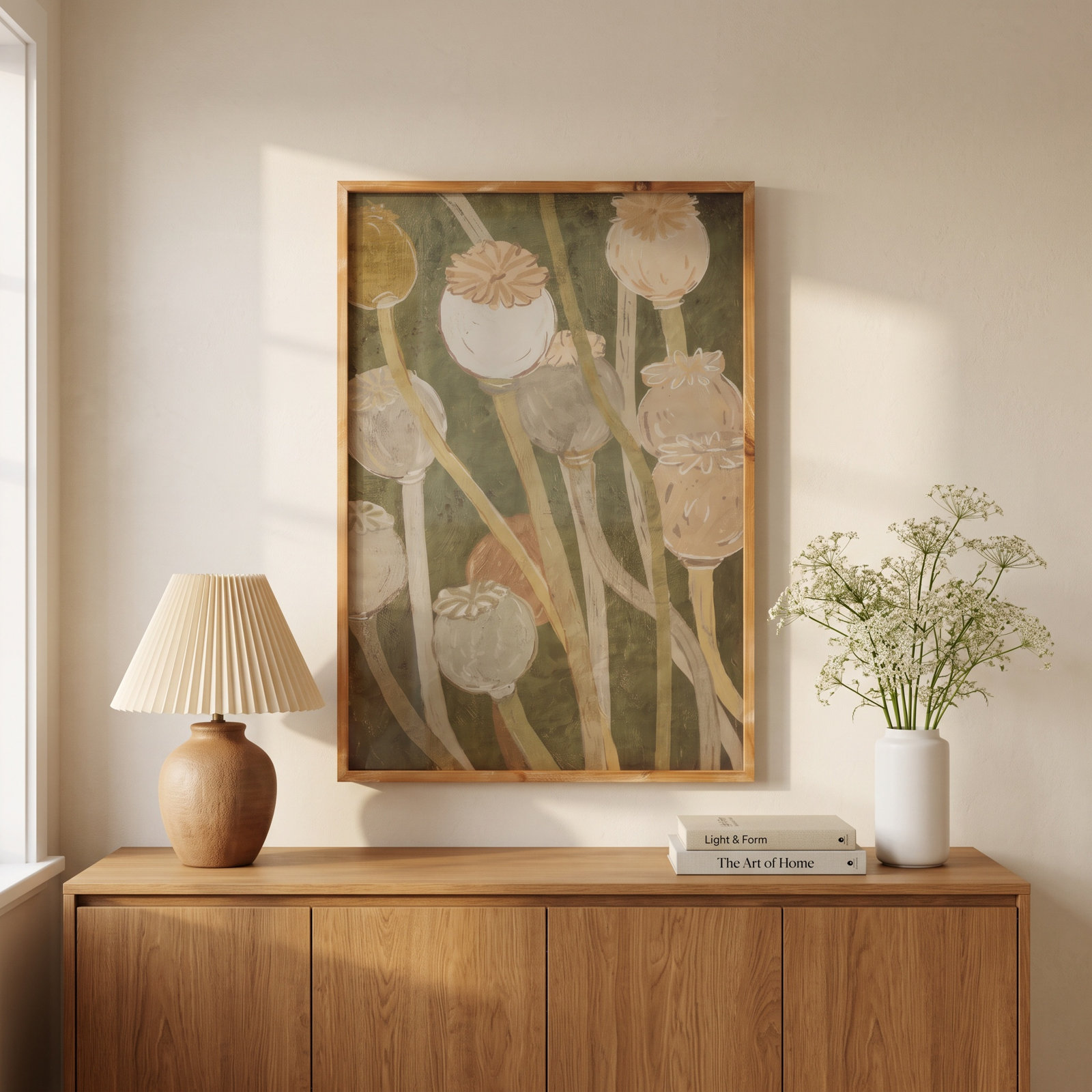 Poppy Painting Print