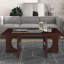 Table basse contemporaine 47 "avec plateau en verre trempé transparent Chaumont-1224657500