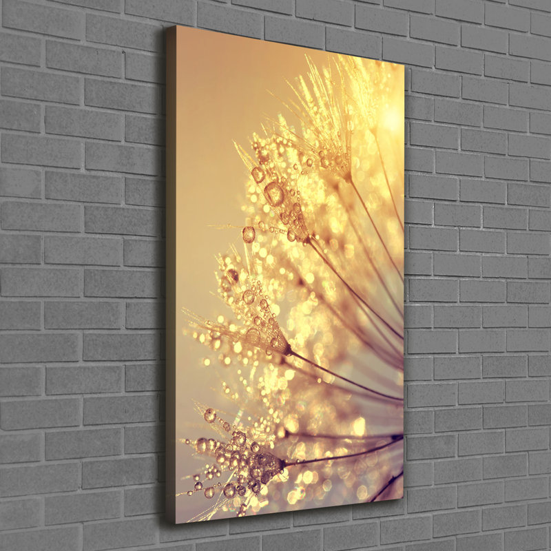 Dandelion Seeds - Wrapped Canvas Print