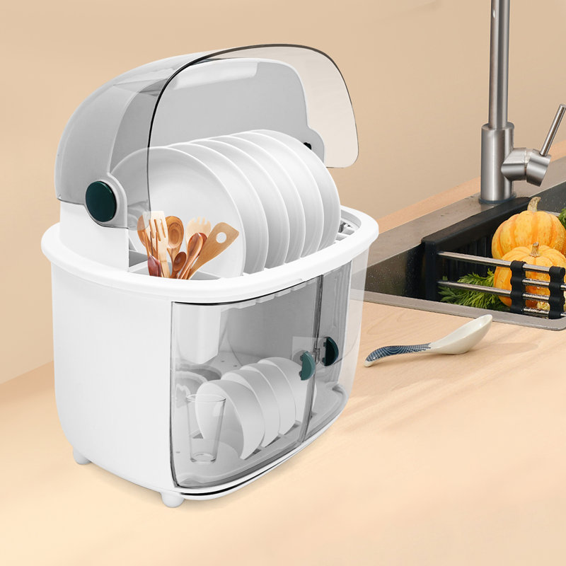 Plastic Two Tier Dish Rack