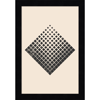 Minimal Halftone Shapes No. 3 Print