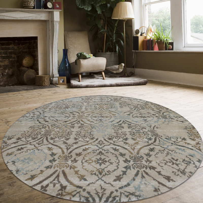 Indoor Rug, Round 5'3"