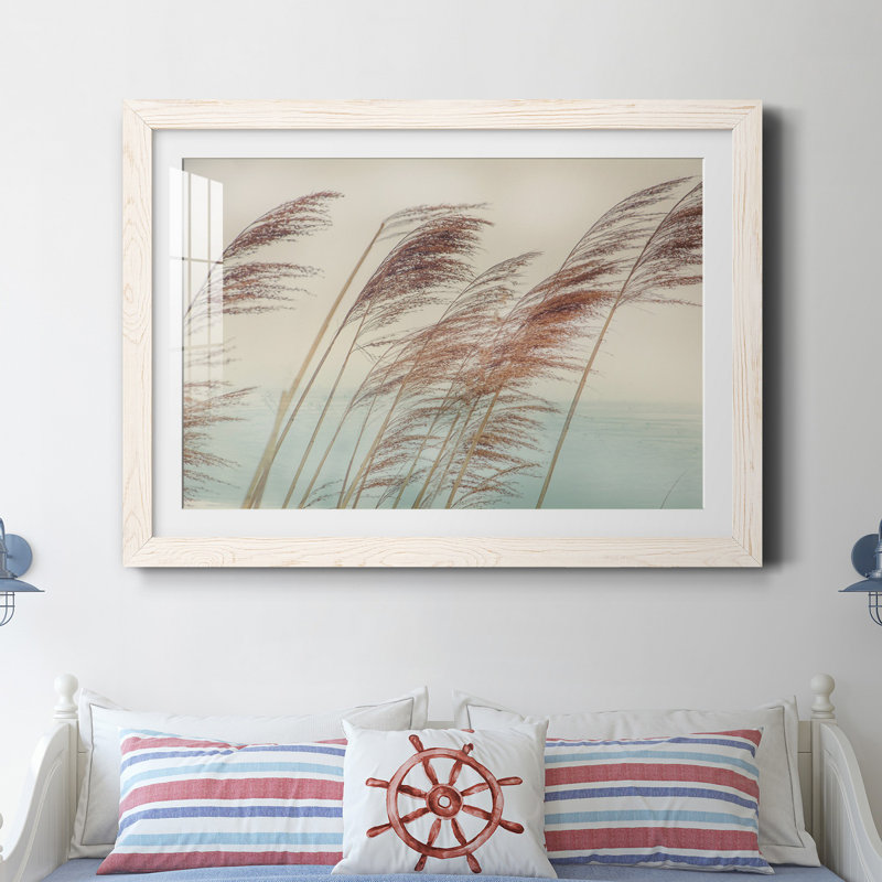 Windy II par J Paul - reproduction de photo sur papier encadrée, H 37,5 po x l 27,5 po x P 1,5 po, Blanc