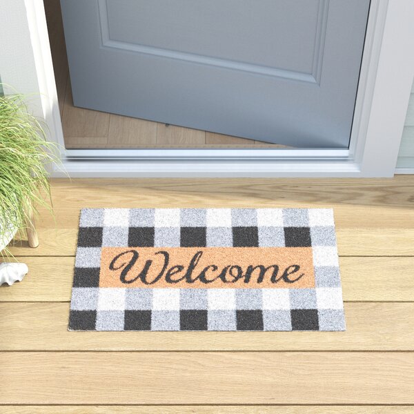 Rebrilliant Bourke Non-Slip Outdoor Doormat & Reviews