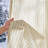 Grommet Linen Semi-Sheer Striped Curtains-517036138-517036136