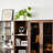 American style solid wood practical bookcase