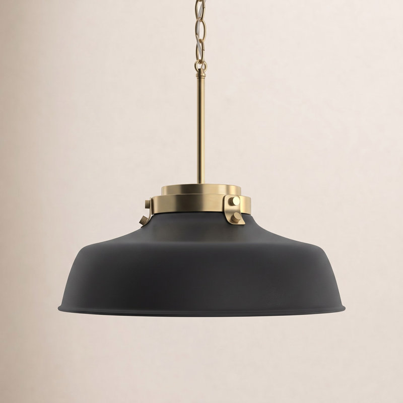 Luzon 1 - Light Single Pendant, Matte Black