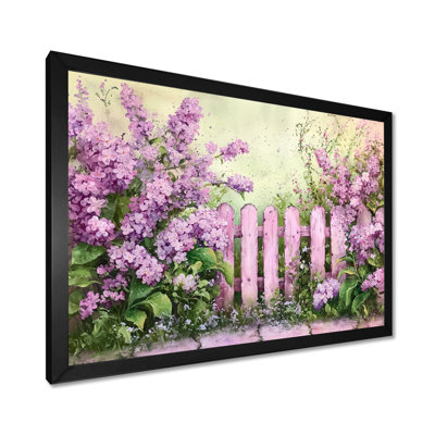Lilac Gardens In The French Countryside III - Lilacs Wall Décor