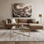«Big Cats Northern Chinese Leopard», art mural sur toile beige-1987481920