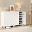 Armoire de rangement pour chaussures 24 paires avec tablettes réglables pour le vestibule-340142833