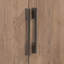Armoire de rangement, armoire avec 2 poignées en métal et 2 portes-320926272