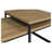 Romance Copy Three-Piece Table Set with Industrial Design