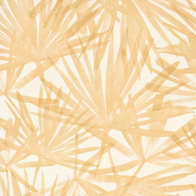 Papier peint Sunlit Palm Sisal