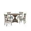 Chaise d'appoint compacte 19 x 19 po Rustic Brown-877836803