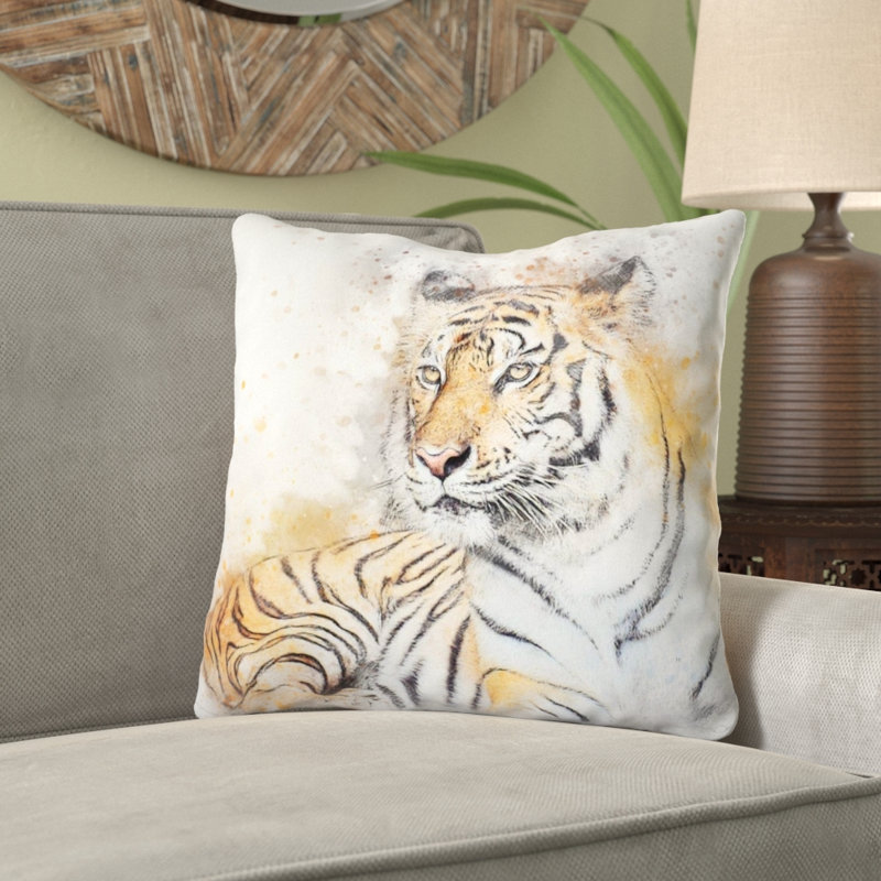 Alessa Outdoor Reversible Throw Pillow, Microsuede, Indoor