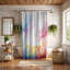 Rideau de douche standard 1 pièce Watercolor Vista-3172797