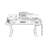 Black Rectangular Manufactured Wood Standing desk-1356328972