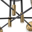 Glass Bubble Sputnik Semi Flush Chandelier -1475392958