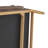 Naber Faux Leather Tufted Accent Arm Chair-1741274314