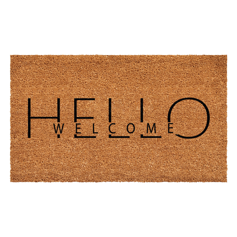 Non-Slip Doormat, 17" W x 29" L