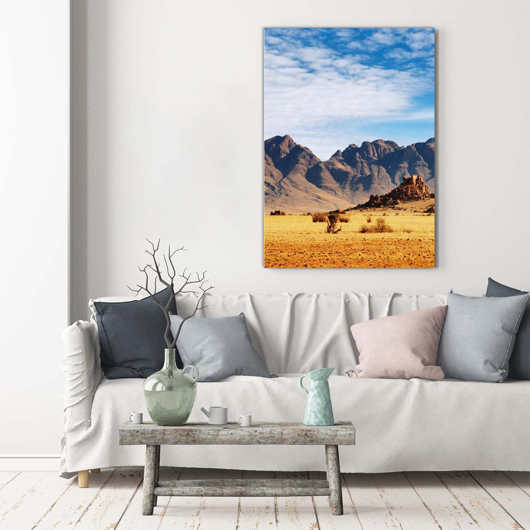 Wüste von Namibia - Kunstdrucke auf Leinwand - Wrapped Canvas