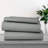 Lux Decor Collection Brushed Microfiber Sheet Set with Fitted Flat Sheets & Pillowcase-29674132-29674131