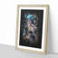 Lights of Chicago City - Picture Frame Graphic Art Print-56856730-56856726