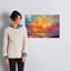 Coucher de soleil par Scott Naismith - Giclée sur toile tendue avec châssis-31380376-71544550