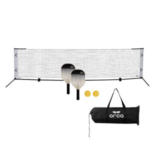 Orca 12.5ft Pickleball Net Set for Half Court Games Pickleball Accessories Included