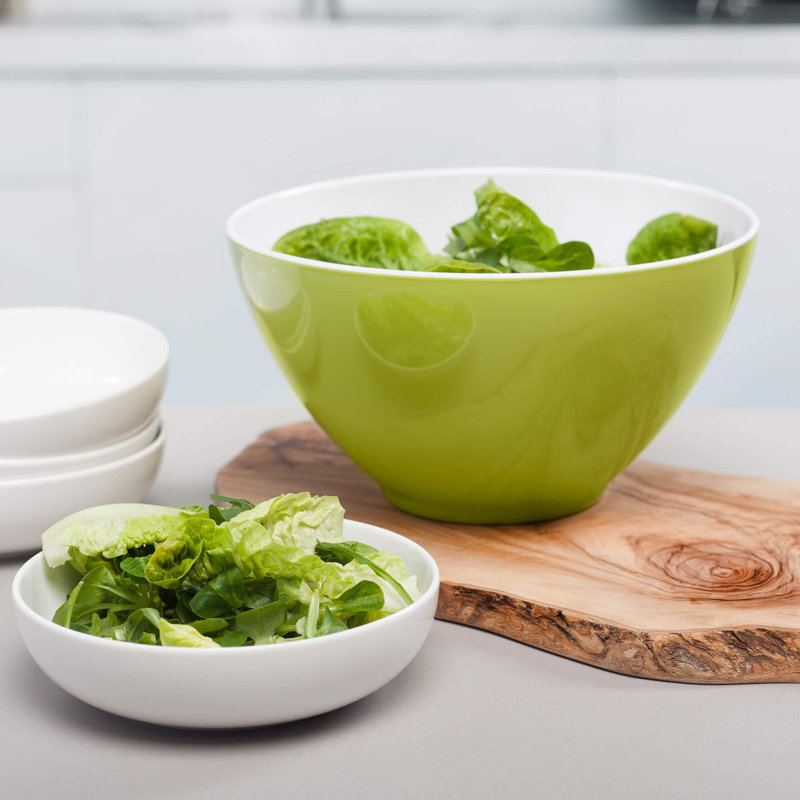 Zeal Melamine Salad Bowl, Lime