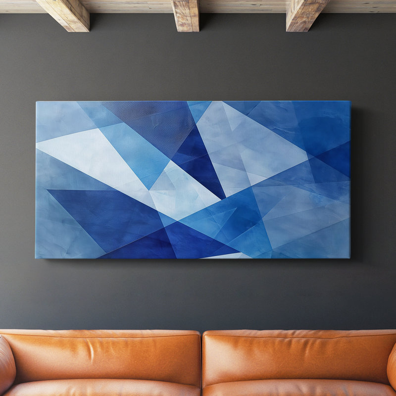 Abstract Series 1 #LIX-Gallery Wrapped Canvas, 20" H x 40" W