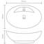 Belfry Bathroom Pearlene 390mm W Ceramic Oval Sink with Overflow-1327032595