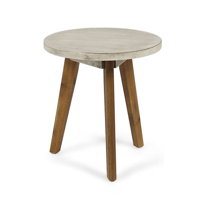 Solid Wood End Table