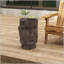 Statue de Pâques, table de bout et tabouret Moai, durable et artistique
