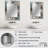Abstract Design Shapes III - Modern Rectangular Wall Mirror-537238976